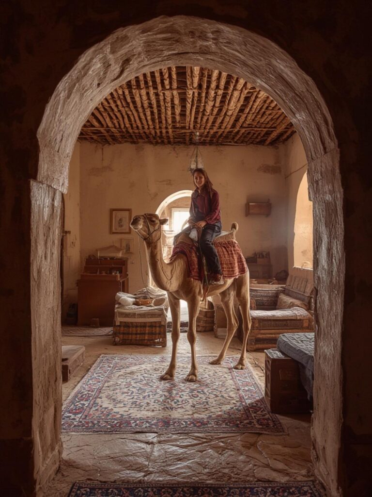 Camel trekking in Morocco 2026